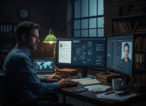 vérification d'un cv d'un candidat pour un poste dans insdustrie. Enquête osint