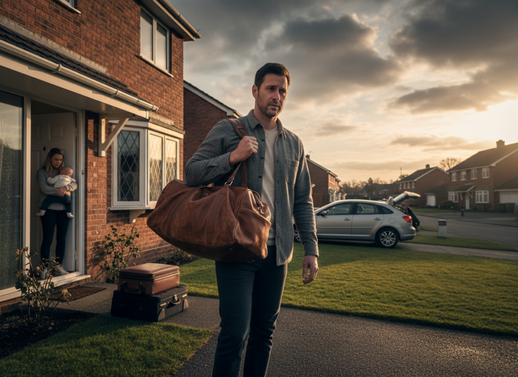 homme qui quitte le domicile conjugal cf investigations