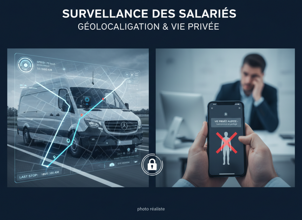 Surveillance des salariés - Géolocalisation des véhicules et respect de la vie privée cf investigations