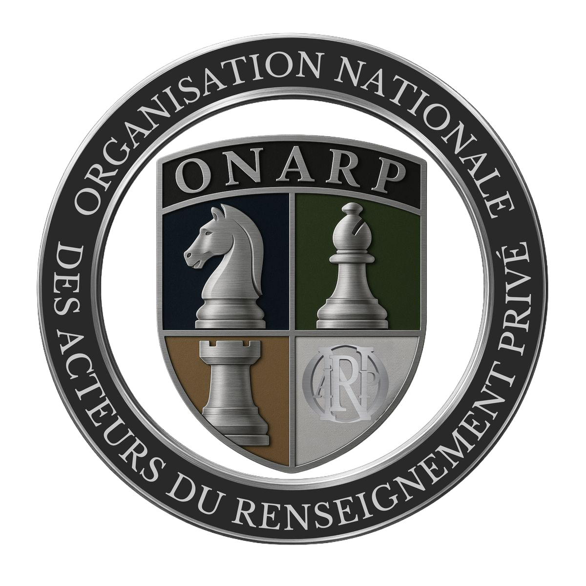 Logo ONARP — Organisation Nationale des Acteurs du Renseignement Privé